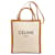 Cabas Céline Borsa Tote Verticale 2-Way Celine Bianco Beige  - vista 1