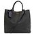 Borsa 2-Way in pelle di vitello nera di Prada Nero