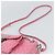 Borsa a tracolla con catena PRADA Nylon 2way Rosa Argento Auth ka5423A - vista 10