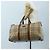 Borsa Boston Burberrys Nova Check in tela beige e oro Auth 192209 D'oro - vista 25