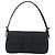 FENDI Zucchino Canvas Mamma Baguette Borsa a Spalla Nera 8BR000 Auth yk20682SAM Nero - vista 2