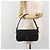 FENDI Zucchino Canvas Mamma Baguette Borsa a Spalla Nera 8BR000 Auth yk20682SAM Nero - vista 25