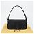 FENDI Zucchino Canvas Mamma Baguette Borsa a Spalla Nera 8BR000 Auth yk20682SAM Nero - vista 26
