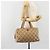 Bolsa CHANEL Wild Stitch em couro Perfo Bege Ouro CC Auth mr2706 Dourado - vista 25