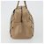Bolsa CHANEL Wild Stitch em couro Perfo Bege Ouro CC Auth mr2706 Dourado - vista 5