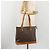 Céline Borsa Tote CELINE Macadam in PVC e pelle marrone con finiture dorate Auth ep15259 - vista 22