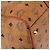 Borsa Boston MCM Logogram Vicetos in PVC e pelle Marrone Oro Auth 193130 D'oro - vista 10