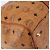 Borsa Boston MCM Logogram Vicetos in PVC e pelle Marrone Oro Auth 193130 D'oro - vista 12