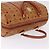 Borsa Boston MCM Logogram Vicetos in PVC e pelle Marrone Oro Auth 193130 D'oro - vista 6