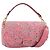 Borsa a tracolla FENDI Flower Mamma Baguette in vernice 2way Rosa 8BR600 Auth yk20690SAM