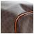 Céline Borsa CELINE Macadam Canvas PVC Pelle Marrone Oro Auth 191820V D'oro - vista 11