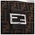 FENDI Zucca Canvas Mamma Baguette Shoulder Bag Black Brown Auth am12180V Marrone Nero - vista 15