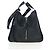 LOEWE Hammock Medium Hand Bag Leather 2way Black Silver Auth ep15172SAV Nero Argento - vista 3