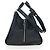 LOEWE Hammock Medium Hand Bag Leather 2way Black Silver Auth ep15172SAV Nero Argento - vista 4