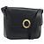 Céline CELINE Circle Schultertasche aus Leder Schwarz Gold Authentisch 193810V Golden