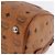 Borsa MCM Vicetos Logogram PVC Pelle 2way Marrone Oro Auth 193981 D'oro - vista 12
