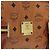 Borsa MCM Vicetos Logogram PVC Pelle 2way Marrone Oro Auth 193981 D'oro - vista 16