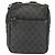 Borsa a Spalla GUCCI GG Canvas Nera Argento 03136 Auth hk3986 Nero - vista 2