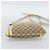 Borsa a tracolla GUCCI GG Canvas Sherry Line Beige Oro 144388 Auth 193563A D'oro - vista 9