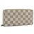 LOUIS VUITTON Damier Azur Zippy Wallet Long Wallet N60019 LV Auth 194639