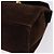 Borsa Salvatore Ferragamo Vala in scamosciato 2way Marrone Oro Auth hk3989 D'oro - vista 11