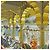 Hermès HERMES Carré 90 Sciarpa in seta "MAHARAJAS" Blu Oro Autentico ki6741M D'oro - vista 6