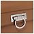 Borsa Salvatore Ferragamo Sofia Gancini in Pelle 2way Beige Silver Autentica 194596A Argento - vista 17