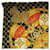 Céline Sciarpa CELINE Large Jewelry Pattern in seta nera e gialla Auth am12158M Nero Giallo  - vista 2