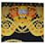 Céline Sciarpa CELINE Large Jewelry Pattern in seta nera e gialla Auth am12158M Nero Giallo  - vista 3