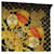 Céline Sciarpa CELINE Large Jewelry Pattern in seta nera e gialla Auth am12158M Nero Giallo  - vista 4