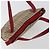 Borsa a mano BURBERRY Nova Check in tela Beige Red Auth ep15265 Rosso - vista 6
