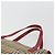 Borsa a mano BURBERRY Nova Check in tela Beige Red Auth ep15265 Rosso - vista 8