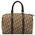 Boston Tasche Christian Dior Trotter Canvas Beige Gold Auth 193530 Golden - Ansicht 3