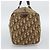 Boston Tasche Christian Dior Trotter Canvas Beige Gold Auth 193530 Golden - Ansicht 5