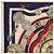 Hermès HERMES Carré 90 Schal Parmi ls Fleurs Je Compte Les Heures Seide Auth bs36347 Marineblau - Ansicht 2
