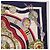 Hermès HERMES Carré 90 Schal Parmi ls Fleurs Je Compte Les Heures Seide Auth bs36347 Marineblau - Ansicht 4