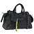 BALENCIAGA Le City Hand Bag Leather Navy Silver 684907 Auth ka5367SAM Argento Blu navy
