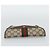 Pochete GUCCI GG Supreme Web Sherry Line PVC Bege Ouro 014 14 5205 Auth 193085A Dourado - vista 6
