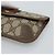 Pochete GUCCI GG Supreme Web Sherry Line PVC Bege Ouro 014 14 5205 Auth 193085A Dourado - vista 8