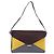 Céline Borsa a Spalla CELINE in Pelle Bordeaux Argento Auth 192760A Bordò - vista 2