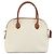 Céline CELINE Macadam Canvas Handtasche PVC Leder Weißgold Authentisch ep15611 Golden - Ansicht 3