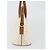 Céline CELINE Macadam Canvas Handtasche PVC Leder Weißgold Authentisch ep15611 Golden - Ansicht 4
