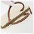 Céline CELINE Macadam Canvas Handtasche PVC Leder Weißgold Authentisch ep15611 Golden - Ansicht 6
