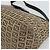 Borsa FENDI Zucchino Canvas Mamma Baguette Beige Silver 8BR004 Auth ep15424V Argento - vista 10