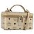 Borsa a Spalla MCM Vanity in Pelle Gold Auth ki6703A D'oro