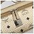 Borsa a Spalla MCM Vanity in Pelle Gold Auth ki6703A D'oro - vista 16