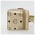 Borsa a Spalla MCM Vanity in Pelle Gold Auth ki6703A D'oro - vista 4