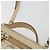 Borsa a Spalla MCM Vanity in Pelle Gold Auth ki6703A D'oro - vista 8
