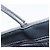 Borsa a mano BURBERRY Nova Check in PVC e pelle blu navy argento ep15470 - vista 16