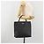 Borsa a mano BURBERRY Nova Check in PVC e pelle blu navy argento ep15470 - vista 23